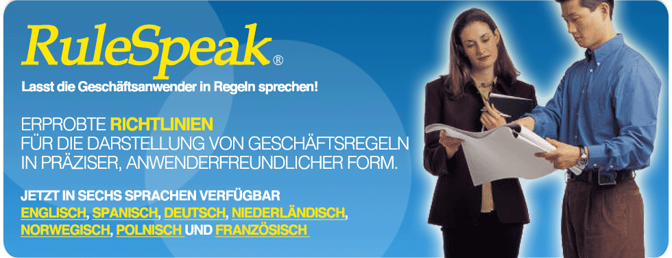 RuleSpeak - Lasst die Geschftsanwender in Regeln sprechen!